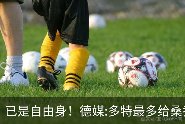 已是自由身！德媒:多特最多给桑乔500万年薪+无签字费 球员愿降薪